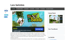 Desktop Screenshot of belotejeu.com