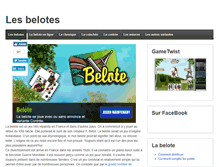 Tablet Screenshot of belotejeu.com